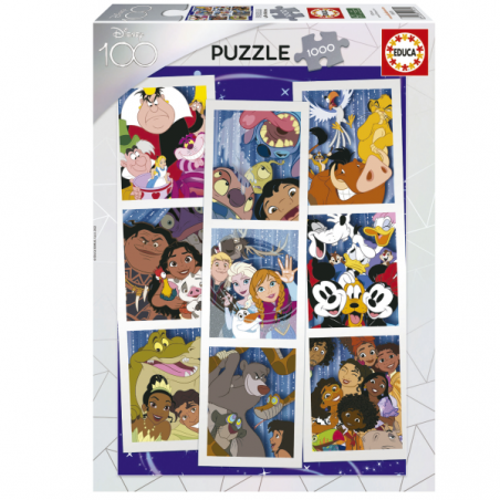 PUZZLE 1000 PIEZAS COLLAGE DISNEY 100