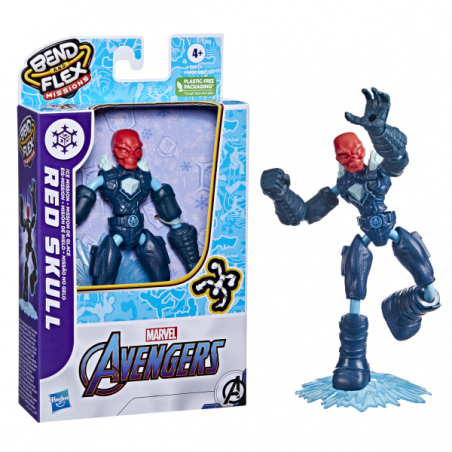 Avengers figuras bend and flex misiones