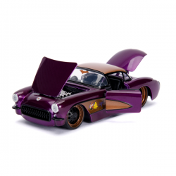 Batgirl chevy corvette 1957 1:24