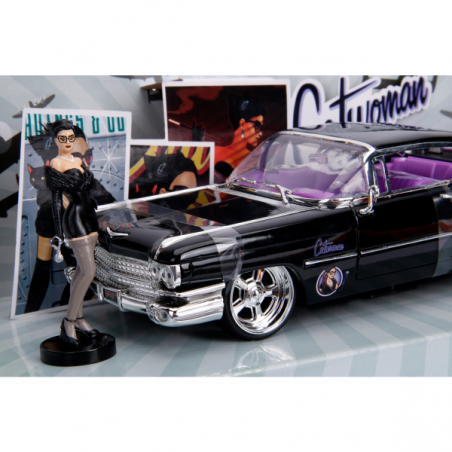 Catwoman cadillac coupe deville 1959 1:24