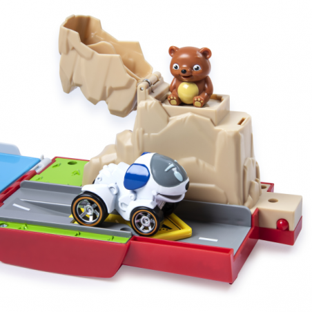 Patrulla canina true metal - die cast playset launch and hauler