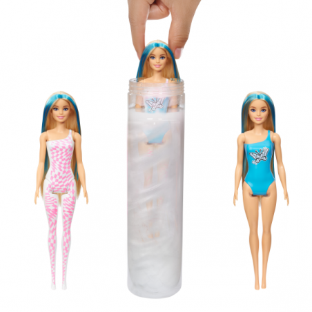 Barbie color reveal serie ritmo arcoiris muñeca