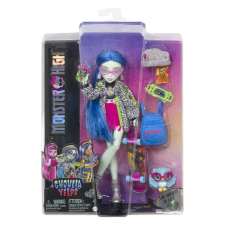 Monster high muñeca con accesorios ghoulia