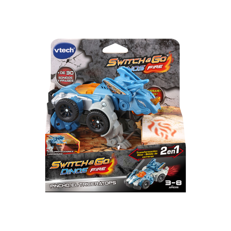 SWITCH & GO DINOS PINCHO TRICERATOPS