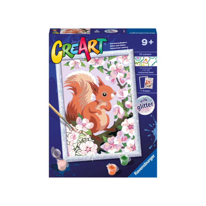 CREART SERIE D CLASSIC - ARDILLA CON FLORES