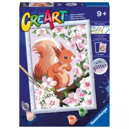 CREART SERIE D CLASSIC - ARDILLA CON FLORES
