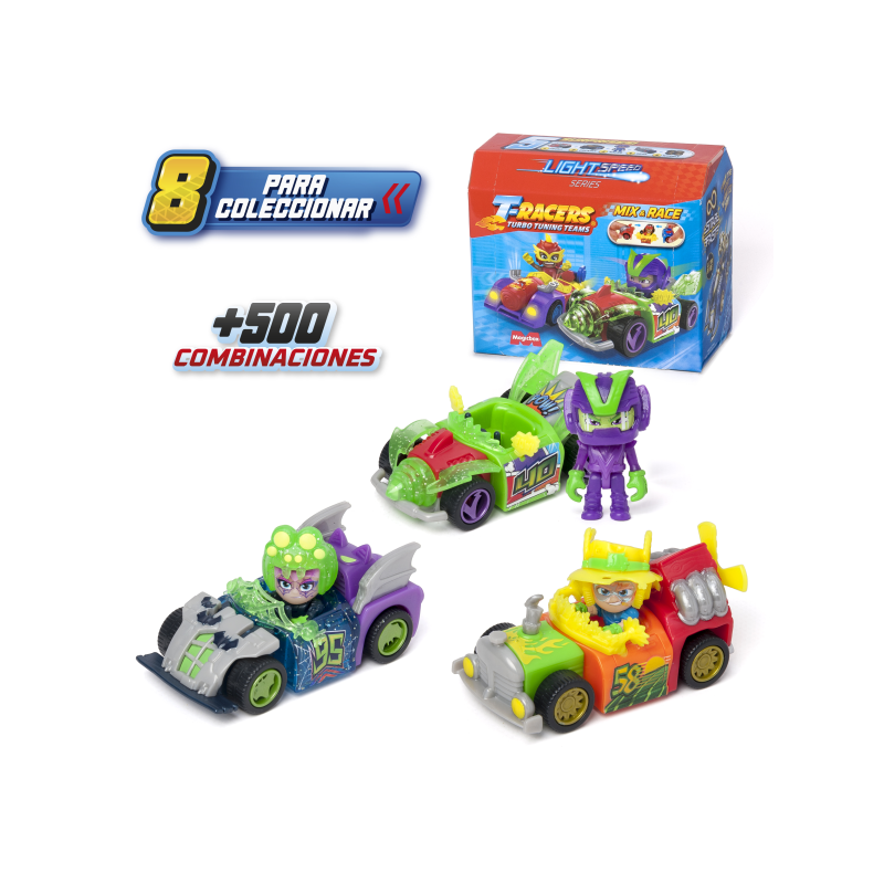 T-RACERS LIGHT SPEED CAR AND RACER