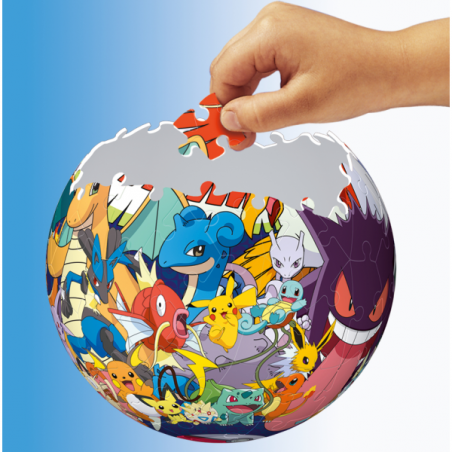Puzzle ball 3d pokemon