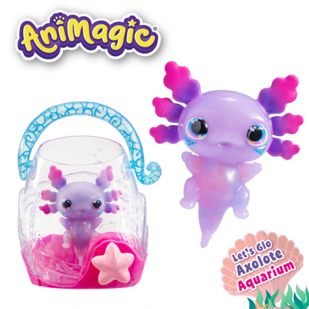 Animagic axolote aquarium