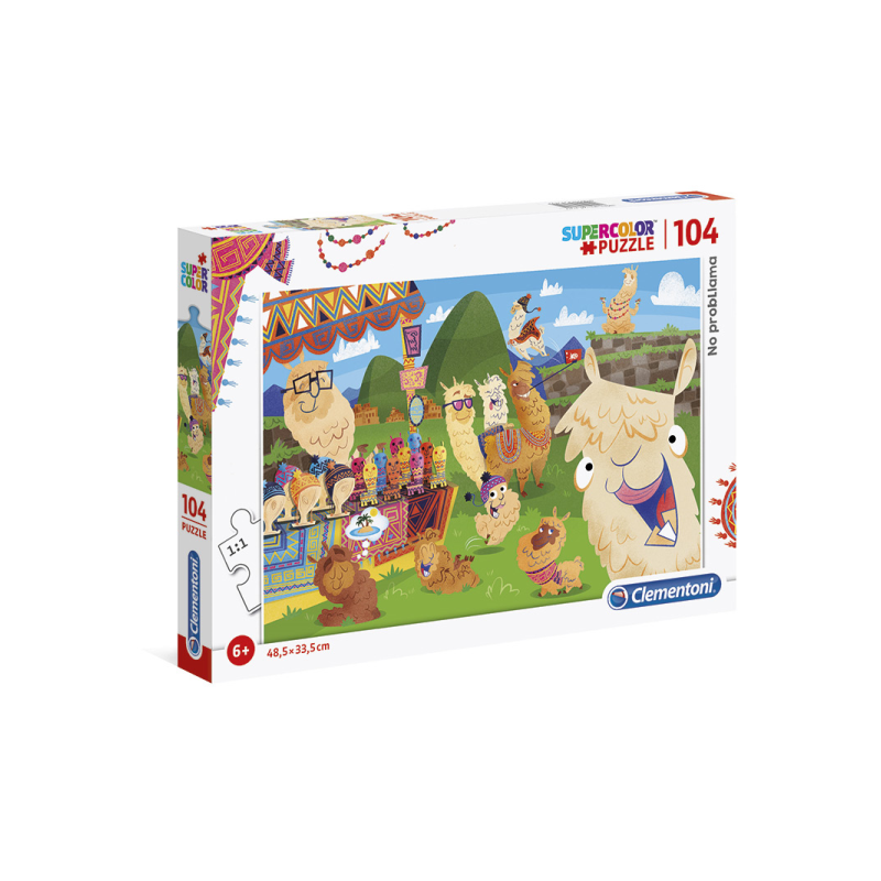 PUZZLE 104 PIEZAS LLAMA