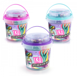 SLIME SUPER BUCKET WITH DECORATIONS SDO