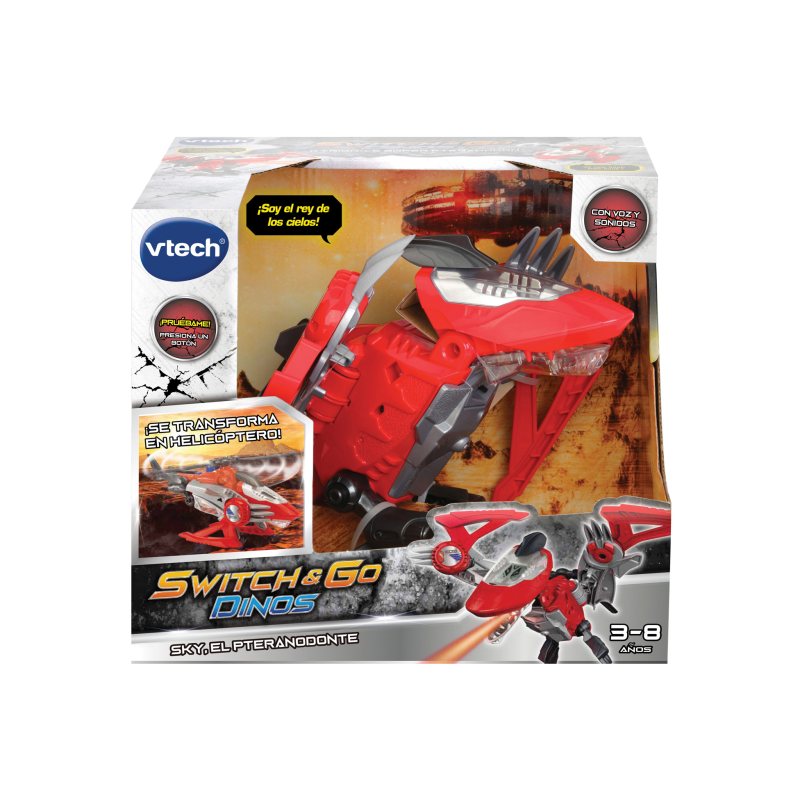 SWITCH & GO DINOS SKY EL PTERANODONTE