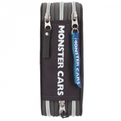 Monster cars estuche triple led