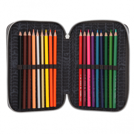 Monster cars estuche triple led