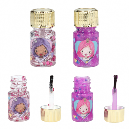 Princess mimi set creativo pegamento de purpurina