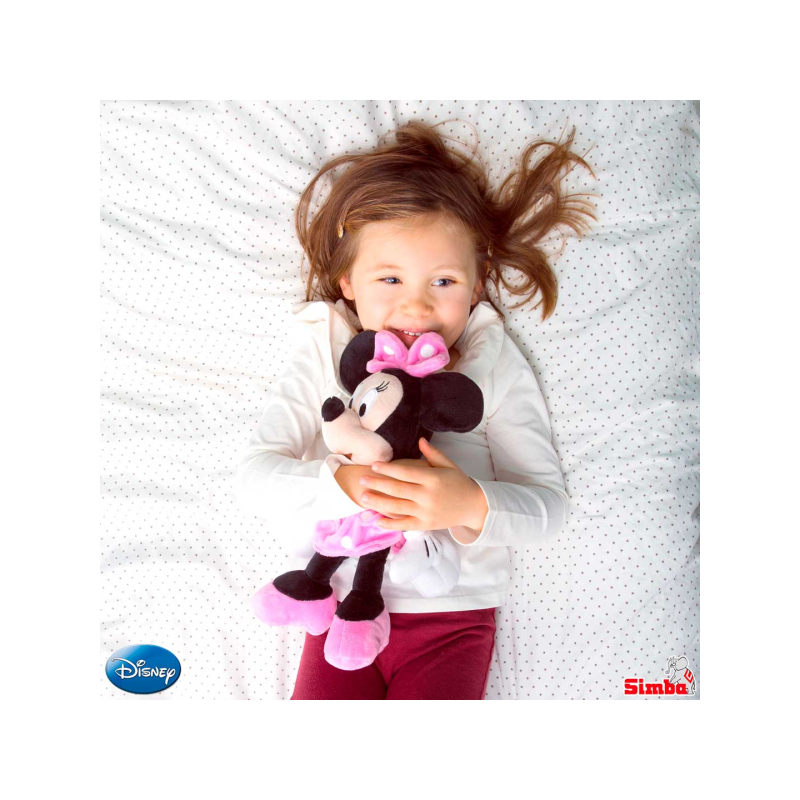 PELUCHE MINNIE ROSA 25 CM