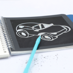 Monster cars mini magic scratch book