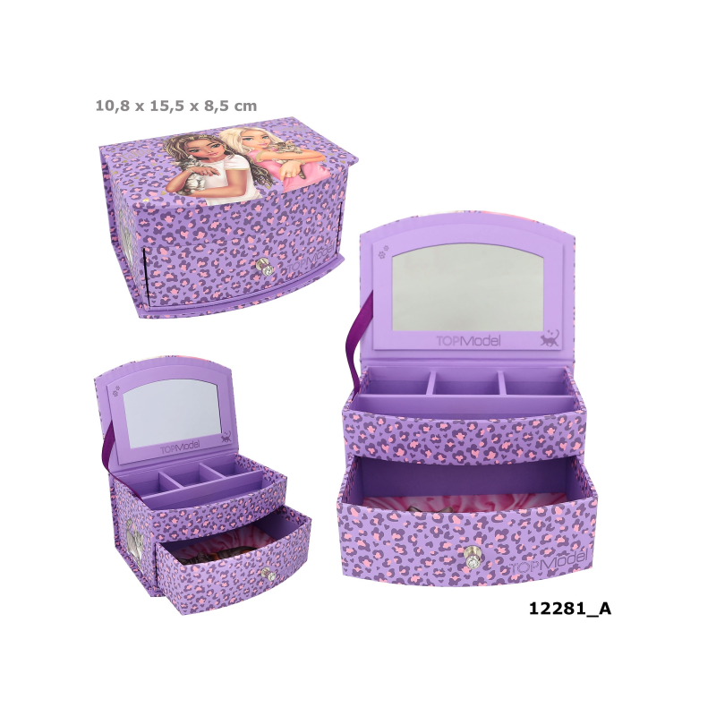 TOP MODEL JOYERO PEQUEÑO LILAC LEO LOVE