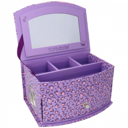 Top model joyero pequeño lilac leo love