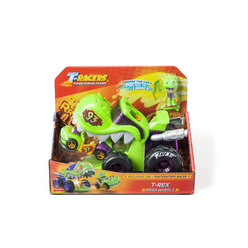 T-RACERS S - MEGA WHEELS T-REX