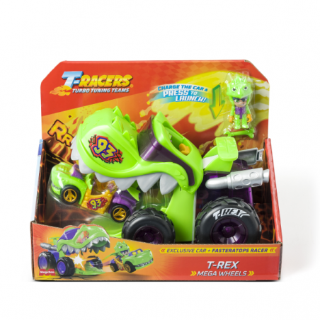 T-RACERS S - MEGA WHEELS T-REX