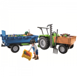 Tractor con remolque