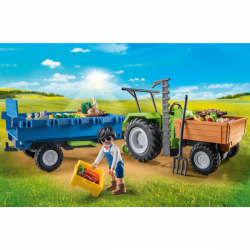 Tractor con remolque