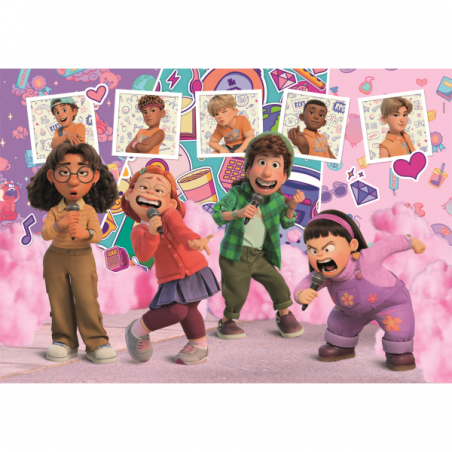 Clementoni- puzzle infantil 104 turning red