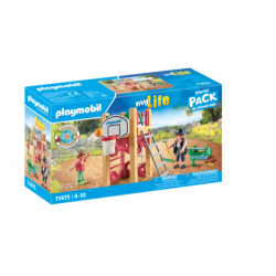 Carpintera con torre de juegos