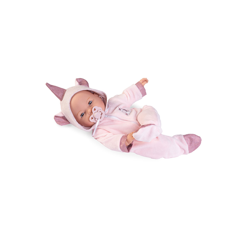 BIMBA LAGRIMITAS DISFRAZ DE UNICORNIO 27 CM