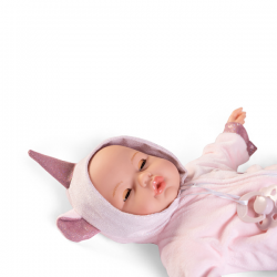 Bimba lagrimitas disfraz de unicornio 27 cm