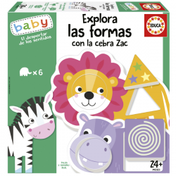 EXPLORA LAS FORMAS CON LA CEBRA ZAC BABY EDUCATIVO