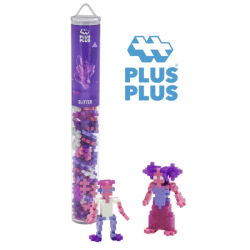 PACK TUBO PLUS-PLUS PURPURINA MIX 100 PCS
