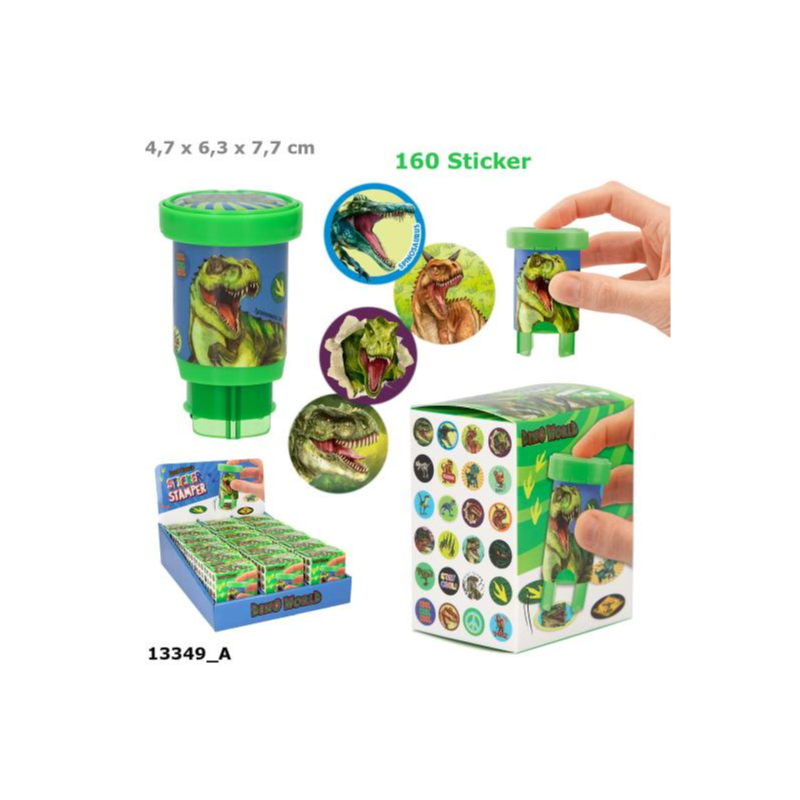 DINO WORLD ESTAMPADOR DE PEGATINAS