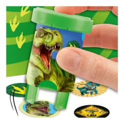 Dino world estampador de pegatinas
