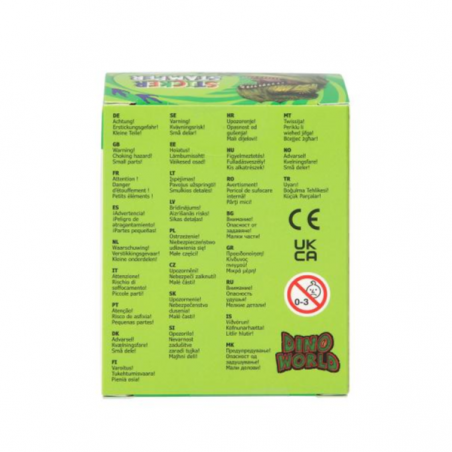 Dino world estampador de pegatinas