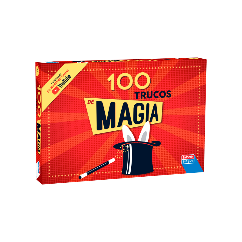 Con la caja de 100 Trucos de Magia Falomir podrás realizar divertidos trucos e iniciarte en el mundo