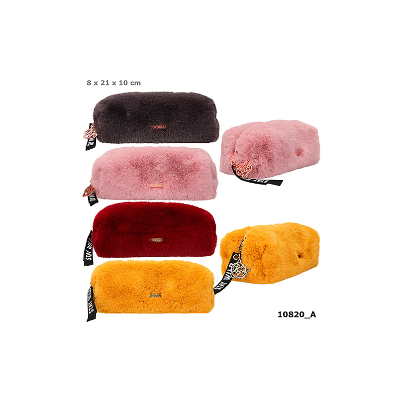 TOP MODEL ESTUCHE TUBULAR PIEL SINTETICA