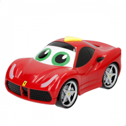 Coche ferrari 12 cm con luz y sonidos bb junior