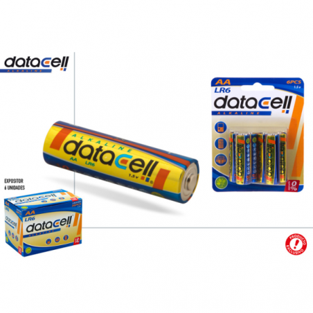 BLÍSTER 6 PILAS R6 ALCALINAS