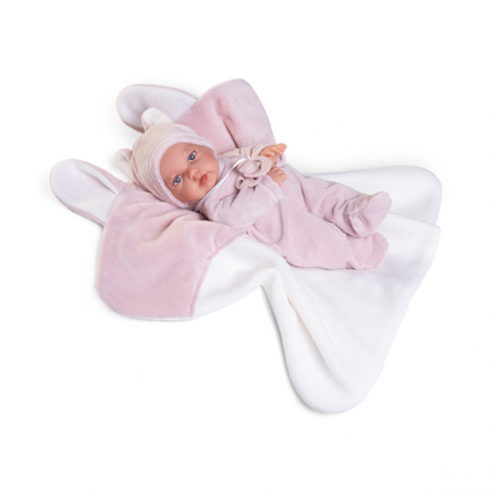 Petit blandito con mantita zorrito 27 cm