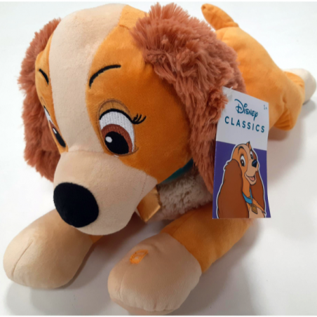 Peluche disney con sonido 50cm lady - dumbo - pluto - simba - dalmata