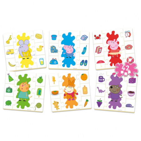 Los colores peppa pig