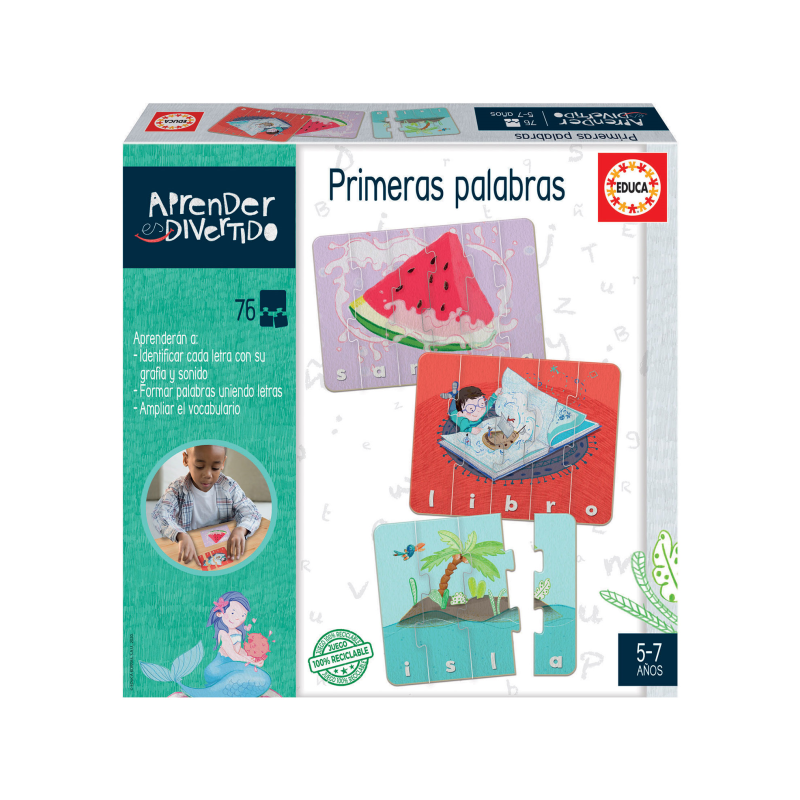 PRIMERAS PALABRAS APRENDER ES DIVERTIDO