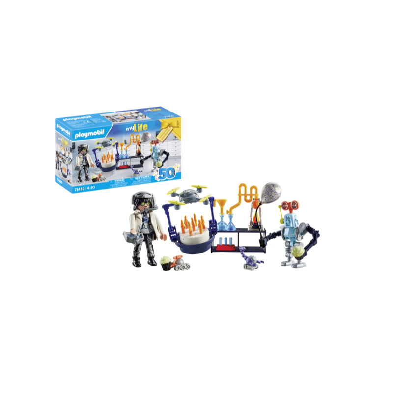 INVESTIGADOR CON ROBOTS