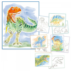 Dino world laminas para colorear