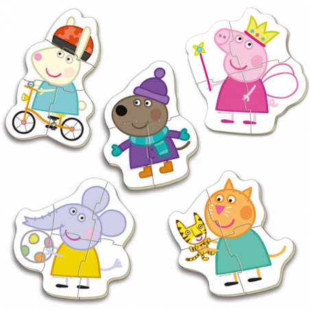 Baby puzzle peppa pig