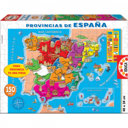 Pzle 150 pzas provincias...