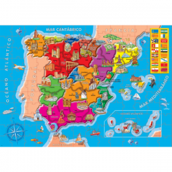 Pzle 150 pzas provincias españa