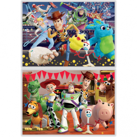 Puzzle 2x100 piezas toy story 4